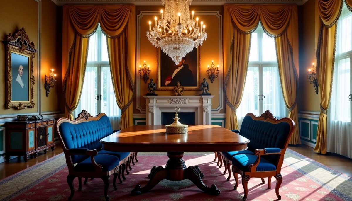Catherine la Grande : Histoire et élégance du mobilier royal à travers les âges