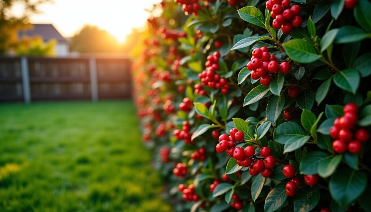 Haie de pyracantha : règles d'interdiction et périodes à respecter pour la plantation