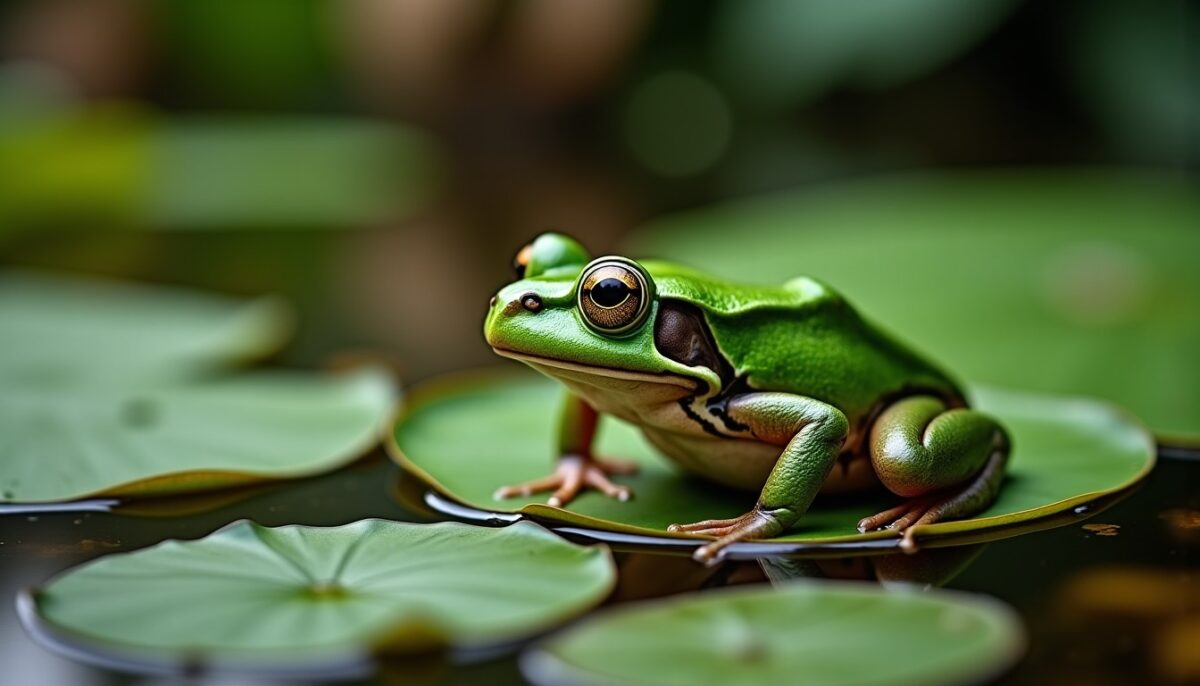 Alimentation naturelle des grenouilles dans votre bassin : que leur donner et astuces pratiques Alimentation naturelle des grenouilles dans votre bassin : que leur donner et astuces pratiques