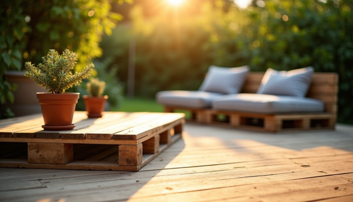 Combien de temps dure une terrasse en palette ? Guide pratique pour son entretien et sa longévité Combien de temps dure une terrasse en palette ? Guide pratique pour son entretien et sa longévité